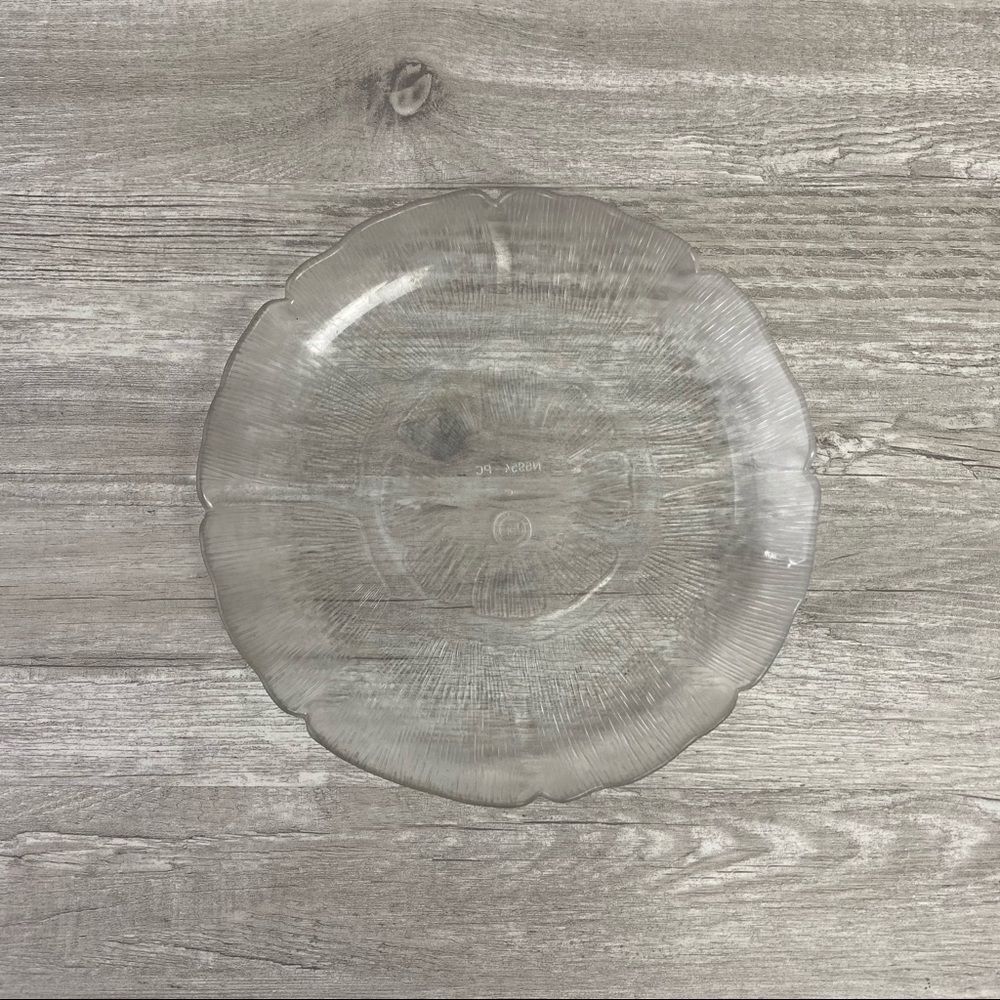 NSF certified Clear Flower Pedal circular Tray